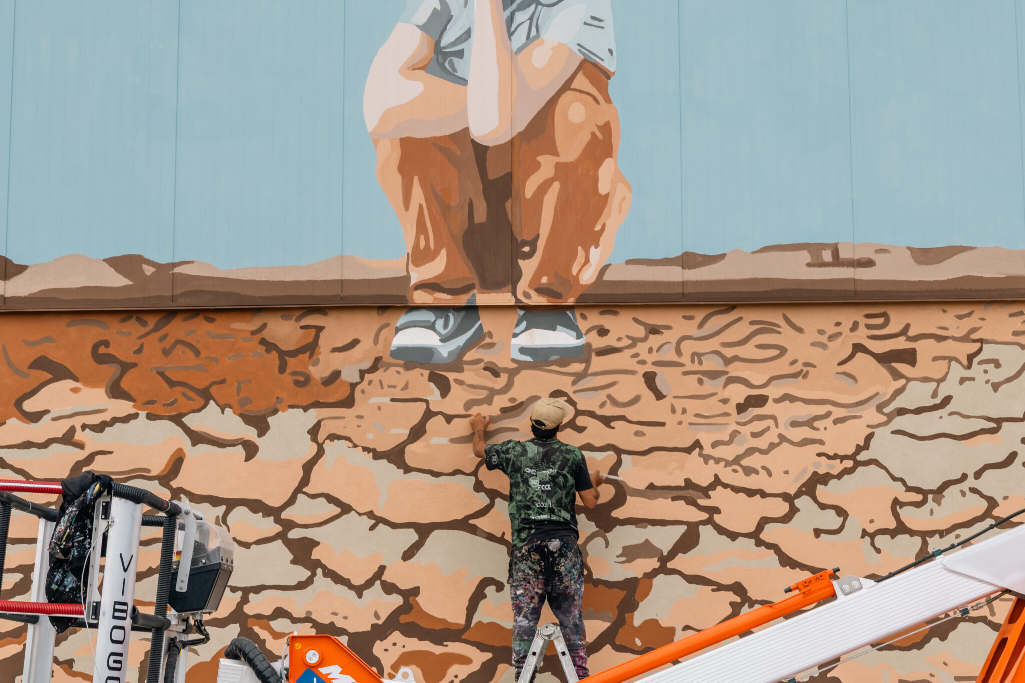 Murales assorbi smog come opera di riqualificazione urbana Planbee